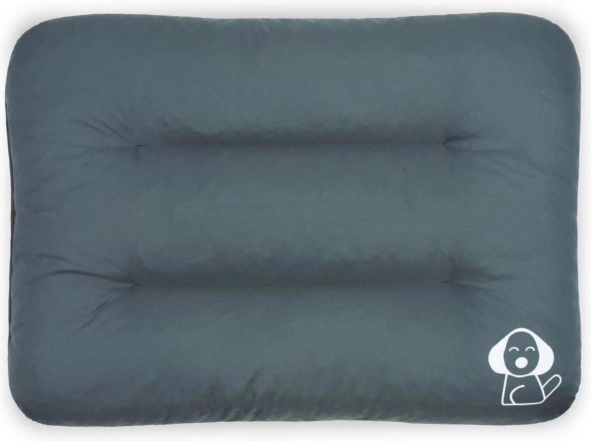 Hondenkussen XXXL -Donkergrijs - 85 X 120 X 14 - Afbeelding 3