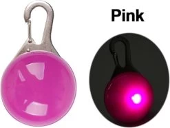 Led Lampje Honden - Led Lampje - Ledlampje - Led Lampje Halsband Hond - Roze