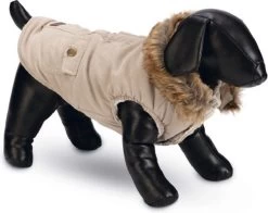 Designed By Lotte Philos - Hondenjas - Beige - S - Ruglengte 24 Cm