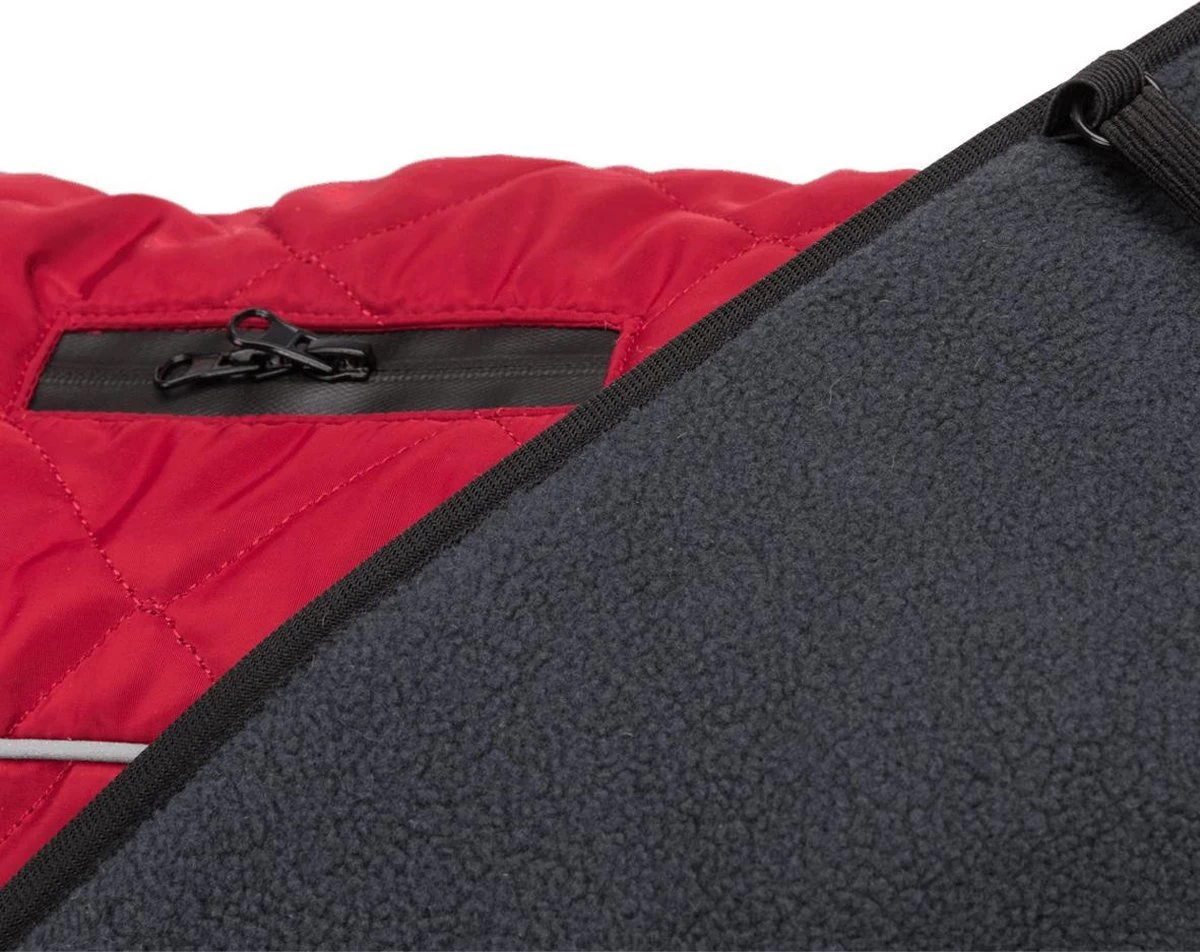 Trixie Hondenjas Minot Rood (RUG 30 CM BUIK 28-46 CM) - Afbeelding 7