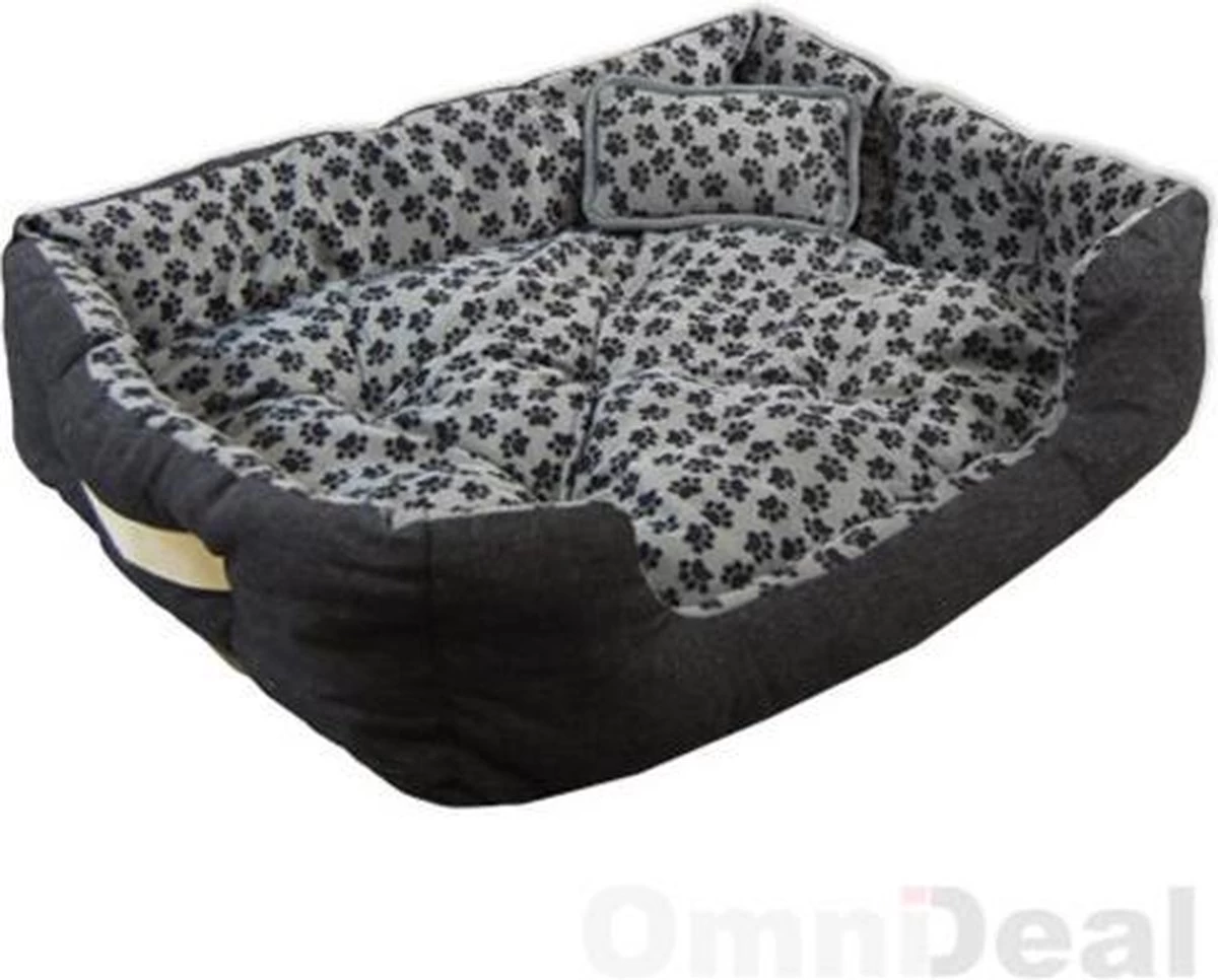 Eyepower Hondenbed 82x70x20 Cm Hondenkussen Wasbaar Dierenkussen Dierlijk Bed Kattenbed Kattenbed... - Afbeelding 2