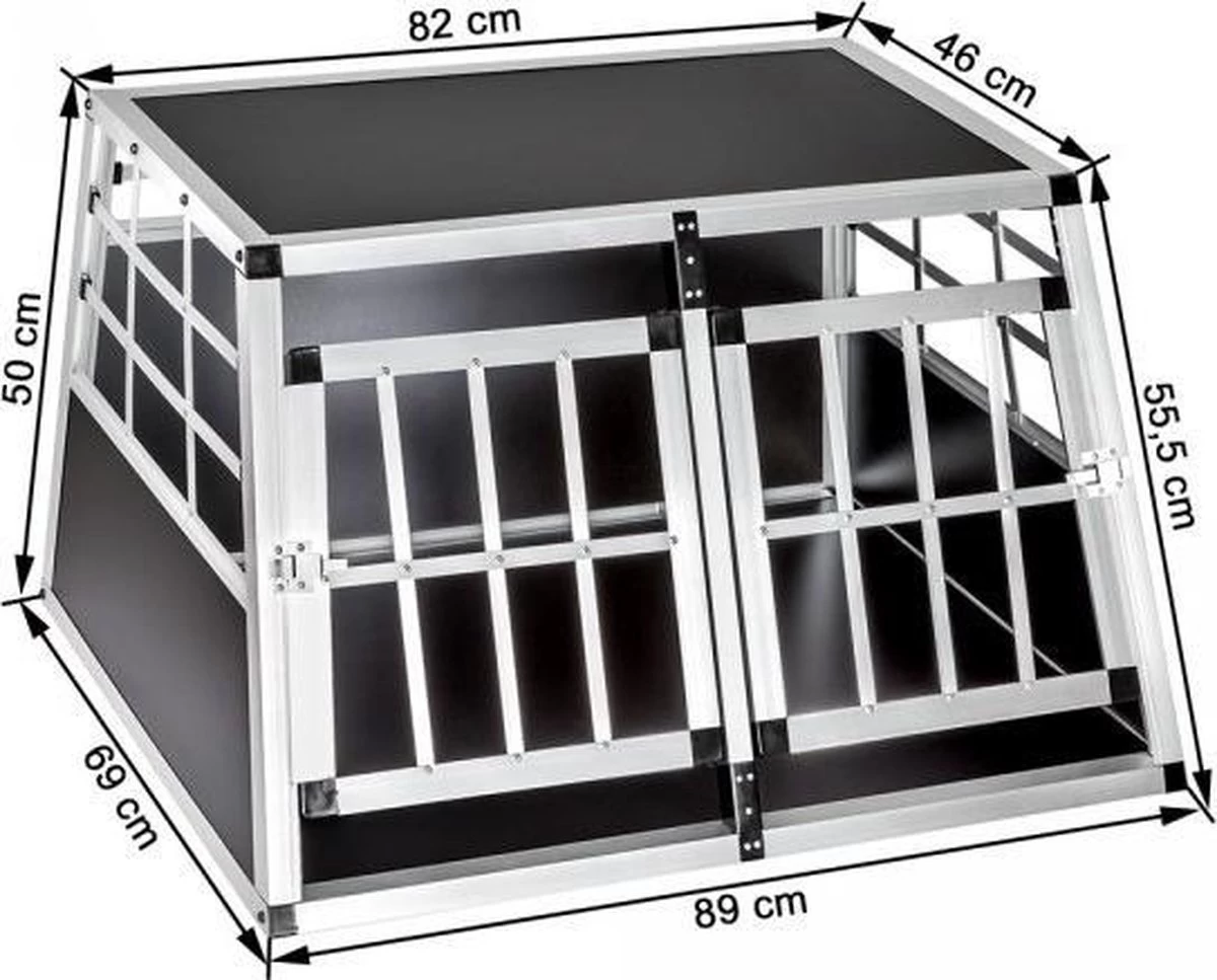 Tectake Autobench - Hondenbench - 89 X 69 X 50 Cm - Afbeelding 7