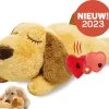 Vulpes Pets® Knuffel Hond Met Hartslag – Puppyknuffel - Hondenknuffel Voor Puppy - Snuggle Puppy - Knuffel Met Hartslag En Gratis Warmte Pad Speciaal Voor Puppy's