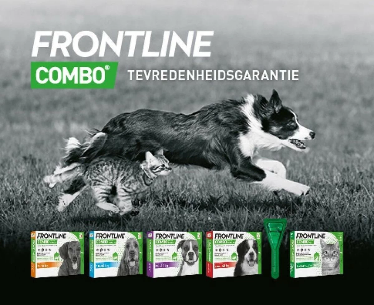 Frontline Combo - L: Van 20 Tot 40 Kg - Anti Vlooienmiddel En Tekenmiddel - Hond - 3 Pipetten - Afbeelding 3