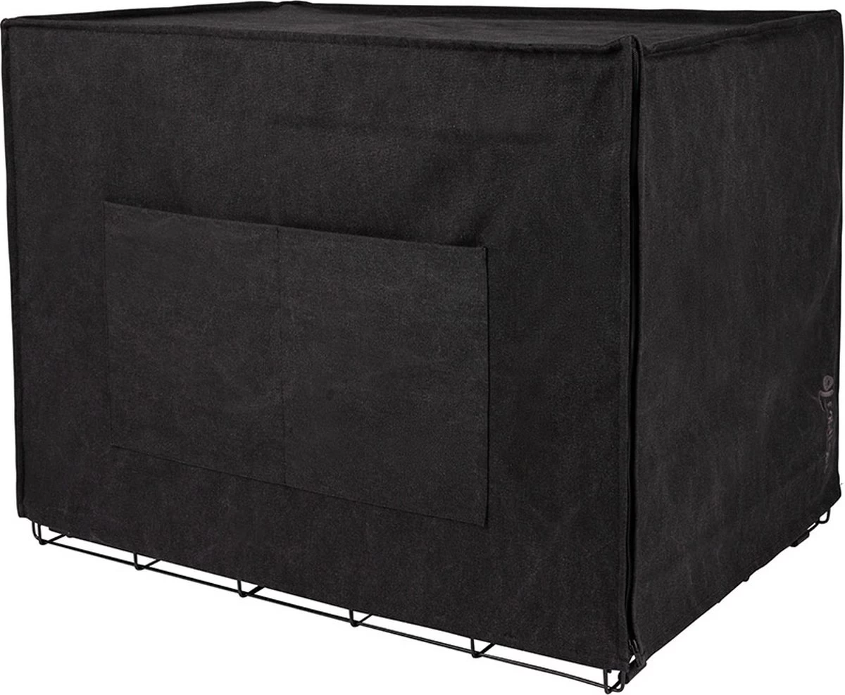 District 70 CRATE Cover - Stijlvolle Benchhoes - Canvas & Katoen - Verkrijgbaar In 5 Maten - Donkergrijs & Zand - Maat: XL - 110 X 73 X 76 Cm, Kleur: Zand - Afbeelding 10