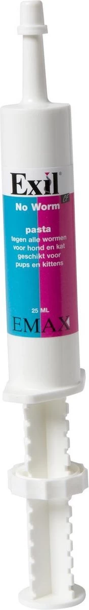 Exil No Worm Pasta - Hond En Kat - Ontworming - 25 Ml - Afbeelding 4