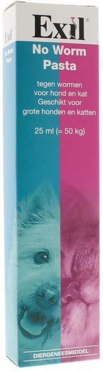 Exil No Worm Pasta - Hond En Kat - Ontworming - 25 Ml - Afbeelding 10