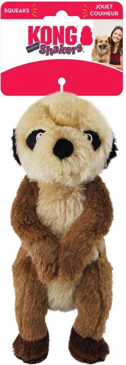 Kong Shakers Passports Stokstaartje Pluche (24X10X14,5 CM) - Afbeelding 2