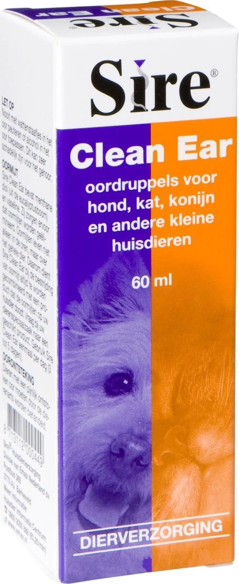 Sire Clean Ear - Oorreiniger - 60 Ml - Afbeelding 3