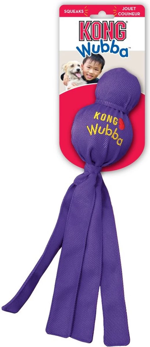 Kong Wubba XL - Piepend Speelgoed - Multi - Hondenspeelgoed - 273 X 151 X 83 Mm - Afbeelding 9