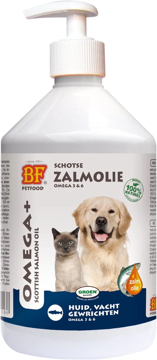 Biofood Zalmolie + Doseerpomp - 500 Ml - Afbeelding 7