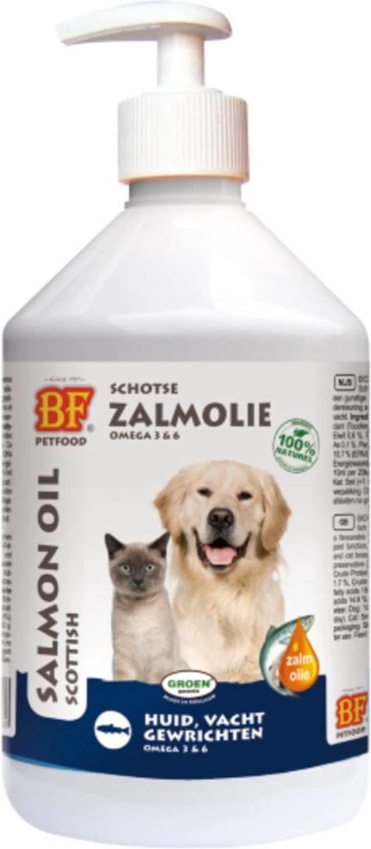 Biofood Zalmolie + Doseerpomp - 500 Ml - Afbeelding 4