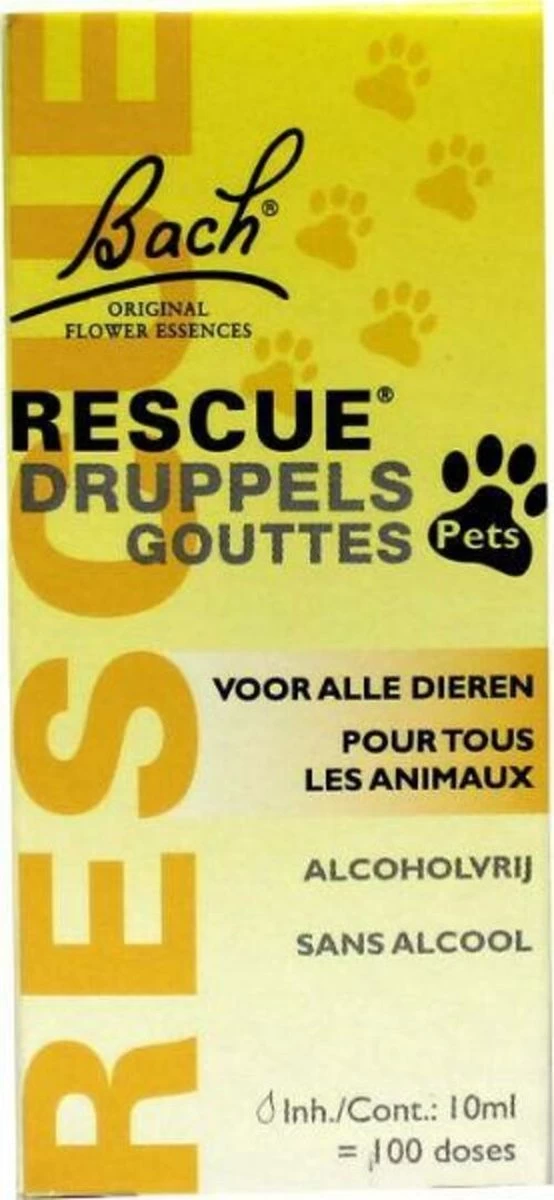Bach Rescue Remedy Pets Druppels - Dieren Antistressmiddel - 10 Ml - Afbeelding 3