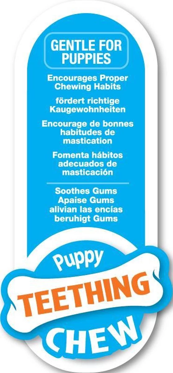 Nylabone Kauwbot - Puppy Kauwspeelgoed - Sleutels Met Baconsmaak - X-Small - Afbeelding 3