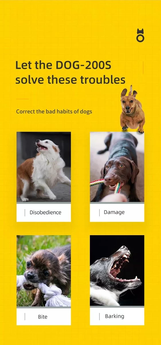 Anti Blafband EN Trainingshalsband In 1 - UNIEK Systeem - 500m Bereik - Trainingsband Opvoedband Waterdicht - Anti Blaf Apparaat - Teletac - Oplaadbaar - Volautomatisch - Grote & Kleine Hond - Afbeelding 3