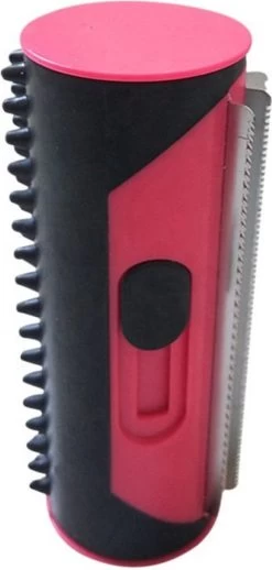 Ondervacht Kam- Hond Borstel - Klittenkam Voor Honden En Katten – Verwijderd Klitten En Voorkomt Verharing- Hondenkam Langharig - Hondenborstel Kortharig- Huisdierborstel - Vachtverzorging- Hondenborstel Rood