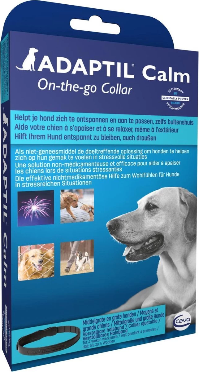 Adaptil Calm Halsband - M/L - 70 Cm - Anti-stress Halsband Voor Honden - Afbeelding 6