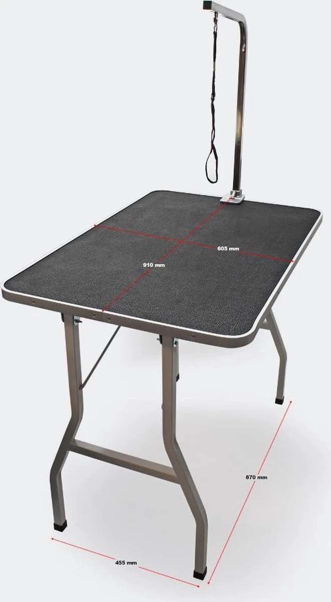 VidaXL Trimtafel Voor Huisdieren Met 1 Aanlijnoptie - Afbeelding 9