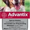 Bayer Advantix Vlooien & Teken Pipetten - Hond 10 Tot 25kg - 6 Stuks