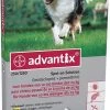 Advantix 250/1250 - Hond - 10 Tot 25 Kg - 4 Pipetten X 2,5 Ml
