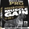 Bully Max PRO Power Chews Series 11-in-1 Kauwsnacks Voor Spiergroei (voorheen Gorilla Max)