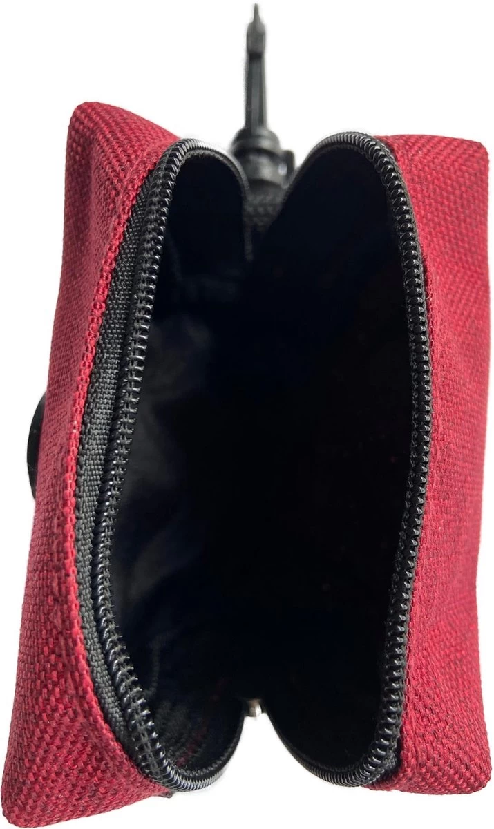 BoDutch Poepzakjeshouder - Poepzakjes Dispenser - Rood - Hondenpoepzakjes - Afbeelding 4