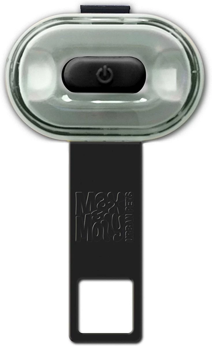 Max & Molly Matrix Ultra Led Honden Veiligheidslicht - Dierenlampje - Zwart