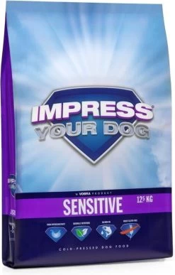Impress Your Dog Sensitive Geperste Brok 12,5KG