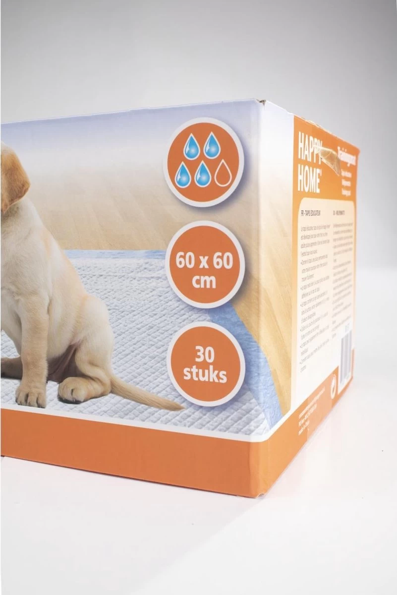 Happy Home Trainingsmat - Zindelijkstraining - 30 Stuks - 60X60 Cm - Afbeelding 6