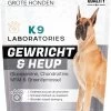K9 Laboratories Gewricht & Heup 40+ Kg - 60 Stuks - Voor Grote Honden - Collageen - Glucosamine - Spirulina - Groenlipmossel