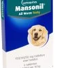 Mansonil All Worm Dog Tasty Ontwormingsmiddel (S/M Vanaf 2.5kg) - 6 Tabletten