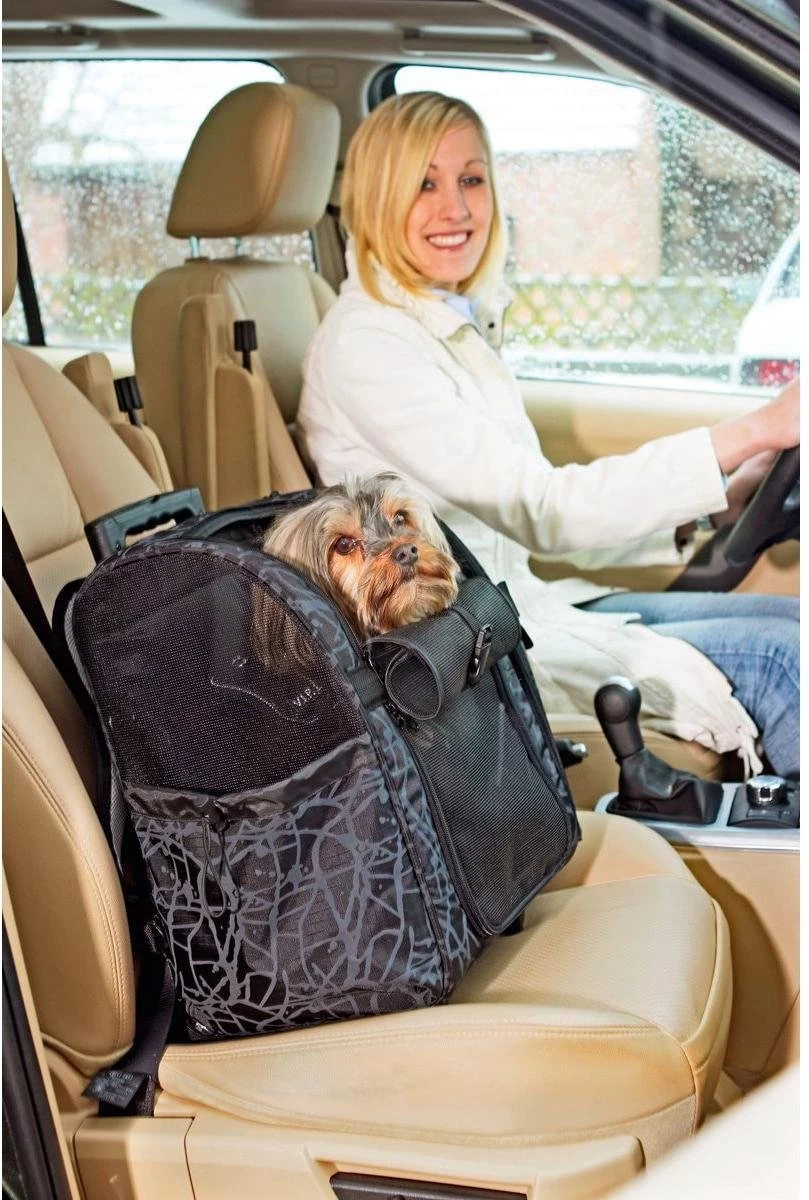 Flamingo - Hondenbuggy Smart City - Zwart - 32 X 29 X 52 Cm - Afbeelding 3