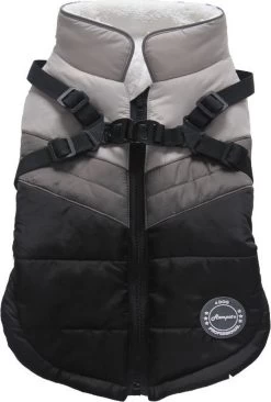 Nixnix - Honden Jas - Maat M - Hondenjas - Kleine Hond - Grote Hond - Waterafstotend - Gevoerd Met Rits - Warme Hondenjas