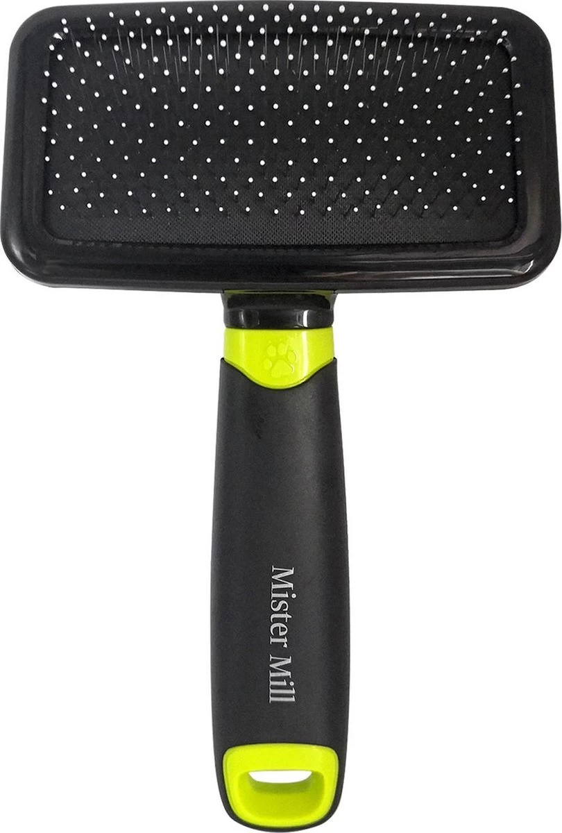 Mister Mill Slickerborstel Kat Hond - Hondenborstel Langharig Kortharig - Haarverwijderaar Voor Huisdieren - Kattenhaar Verwijderaar