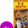 Vitakraft Beefsticks Voordeelverpakking - Hondensnacks - 8 X 10x12 G 7+3 Stuks