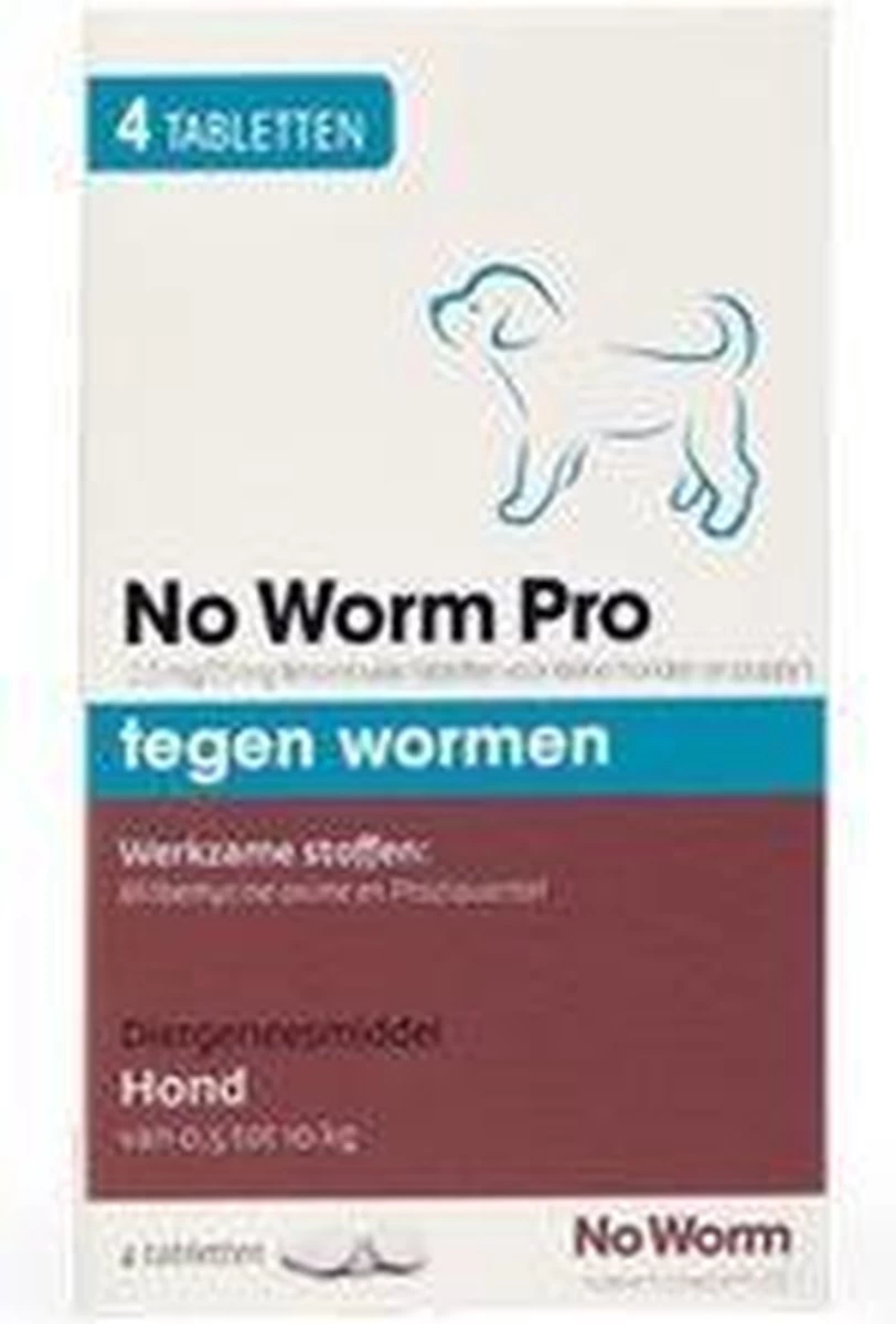 Emax Exil No Worm Pro - Kleine Hond - 4 Tabletten - Afbeelding 8
