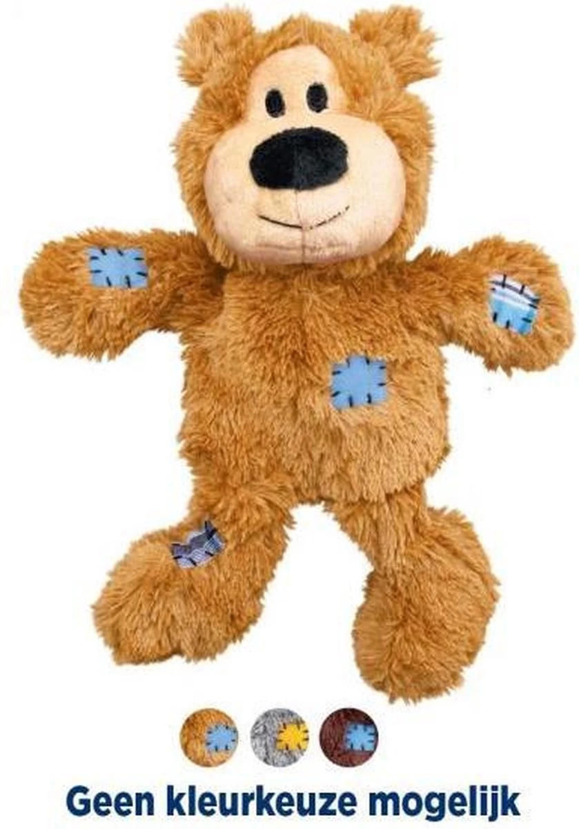 Kong Wild Knots Beer - Hondenspeelgoed - Assorti - M - 25 X 20 X 10 Cm - Afbeelding 13