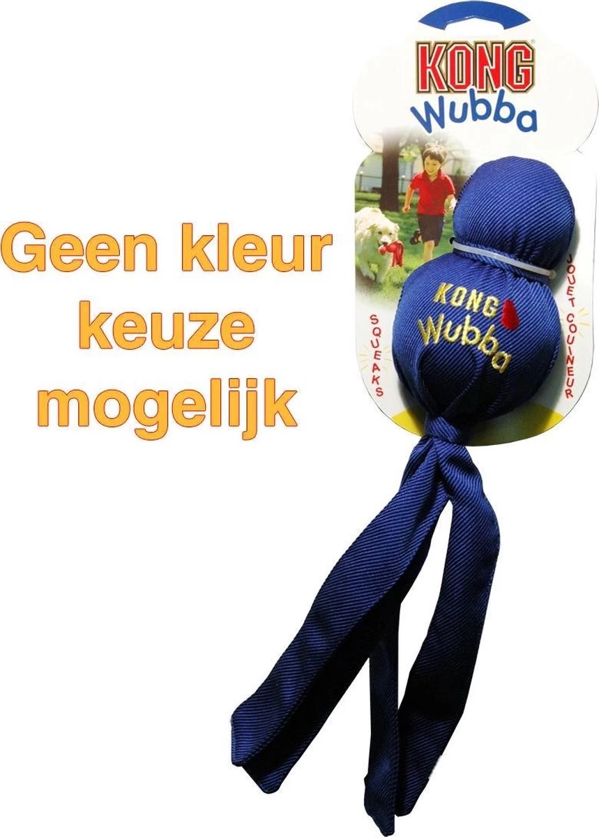 Kong Wubba XL - Piepend Speelgoed - Multi - Hondenspeelgoed - 273 X 151 X 83 Mm - Afbeelding 12