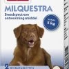 Beaphar Milquestra Ontworming Tabletten Hond 5-50kg 2 Tabletten