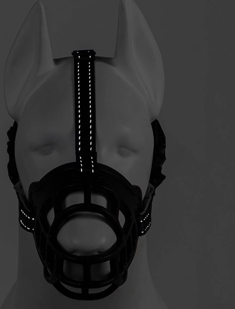 Sharon B Muilkorf Hond - Zwart - XL - Comfortabel - Snuitomtrek 34 Tot 37 Cm - Voor Grote Honden - Afbeelding 7