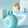 Merkloos Interactive Bal Voor Katten - Zelf Rollende Bal Voor Katten - Elektrisch Kattenspeeltje - Usb Oplaadbaar - Zelf Rollend Interactief Kattenspeeltje - Huisdieren Speeltjes - Cadeau Dierenliefhebbers