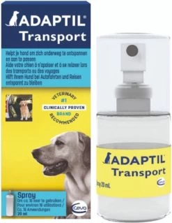 Adaptil Antistressmiddel - Transport Spray Hond - 20 Ml
