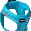 Topmast Airmesh Hondentuig - Click & Go - Turquoise - 3XS - Reflecterend - Harnas Hond - Hondentuigje - Hondenharnas - Voor Puppy, Kleine, Medium En Grote Hond