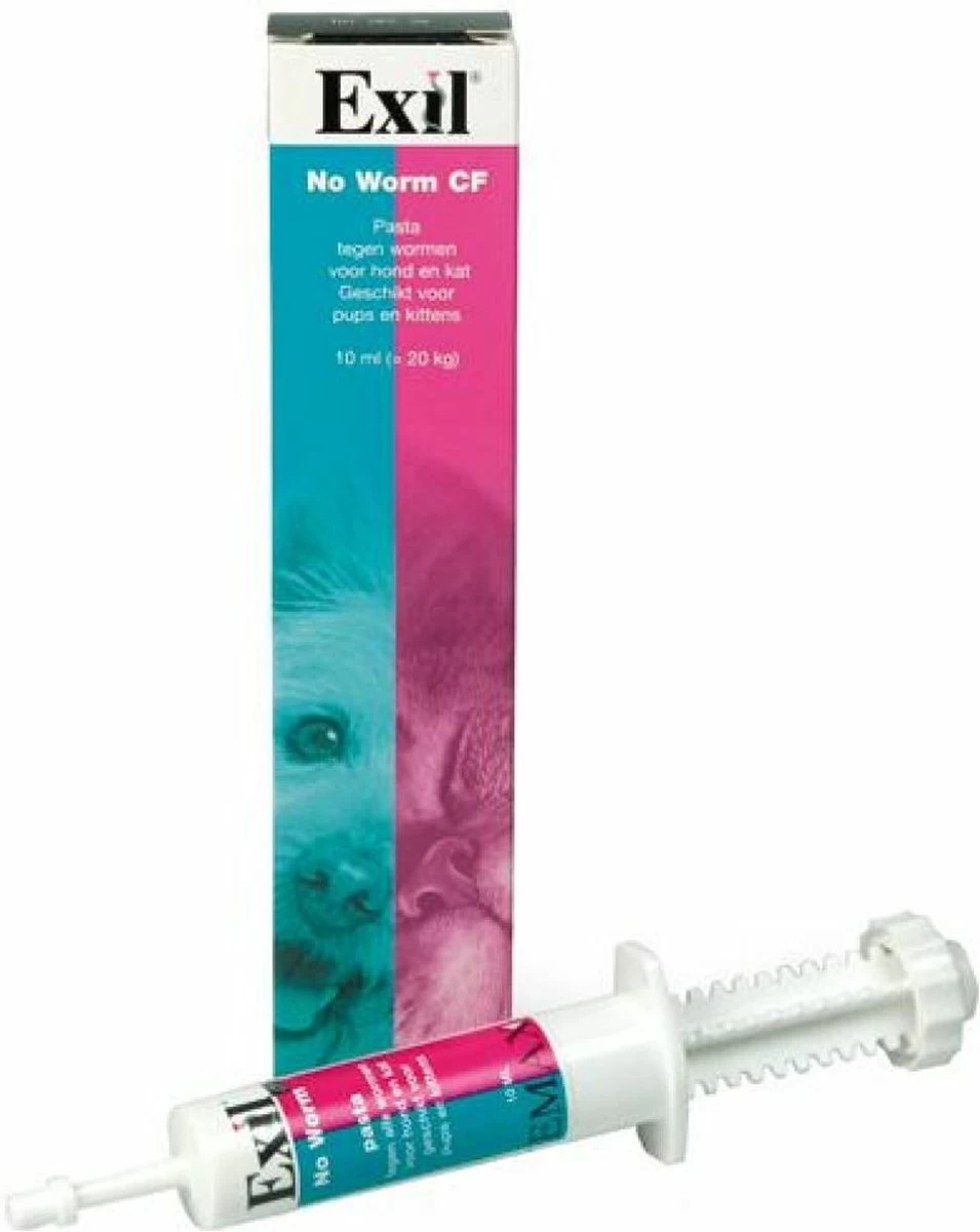 Exil No Worm Pasta - Hond & Kat - 10 Ml - Afbeelding 2