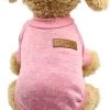 Classic Hondentrui | Trui Voor Kleine Hondjes Of Katten| Wolle Trui | Dog Or Cat Jacket | Hondenjas| Warme Trui Voor Dieren| Animal Clothes | Roze | Maat S| Extra Zachte Stof