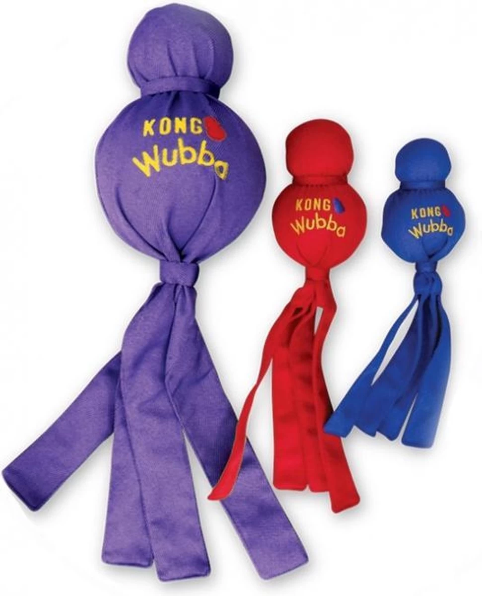 Kong Wubba XL - Piepend Speelgoed - Multi - Hondenspeelgoed - 273 X 151 X 83 Mm - Afbeelding 13